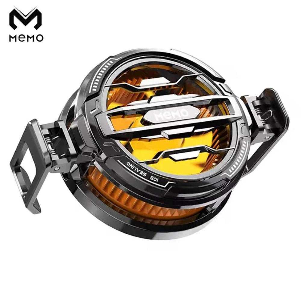Magnetic Phone Cooler Fan Case Yellow 68G Gaming | Fast Cooling Mobile Phone Cooler for PUBG & Mobile Gaming